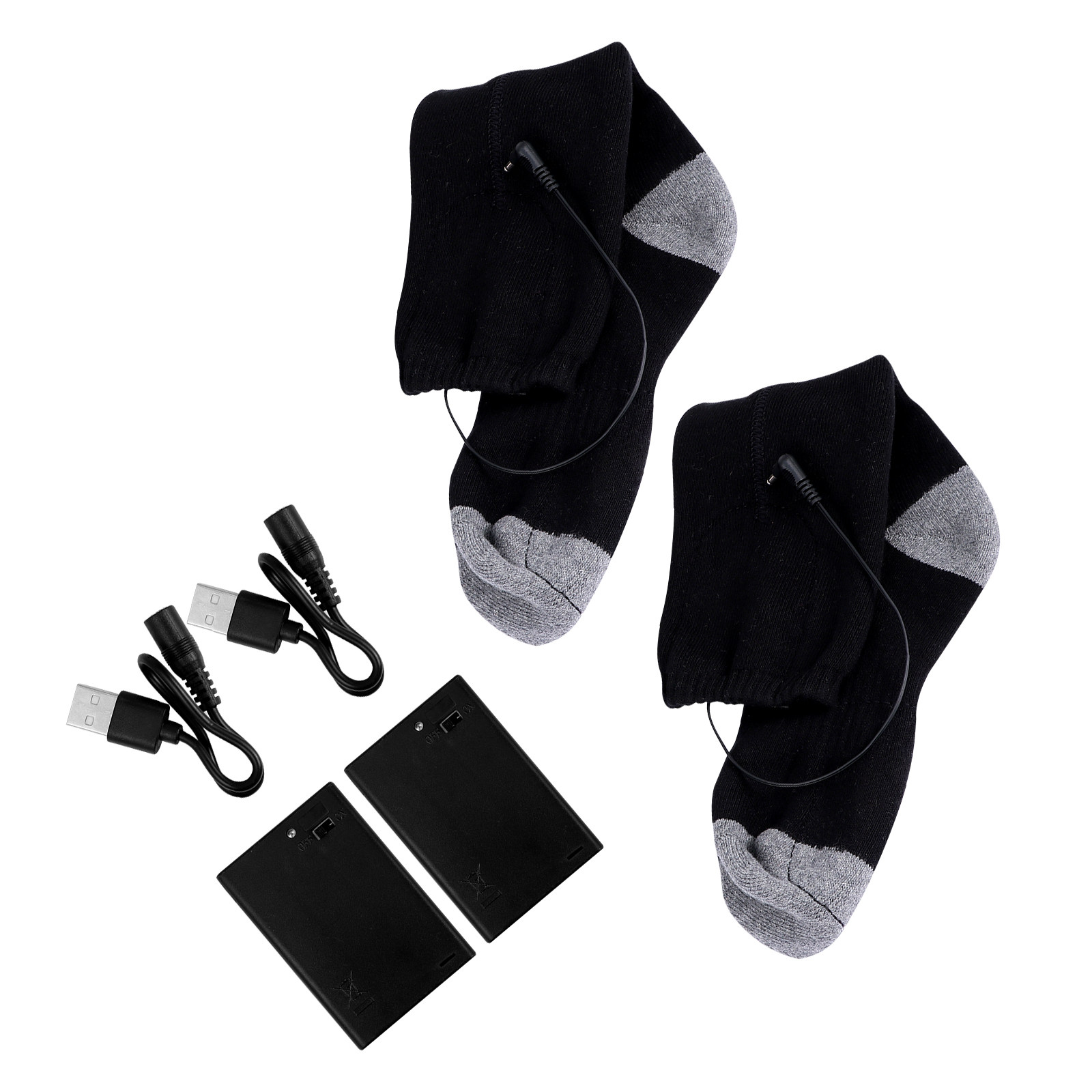 Thermal Sock Winter - 1세트 USB 발열 양말, 겨울철 야외