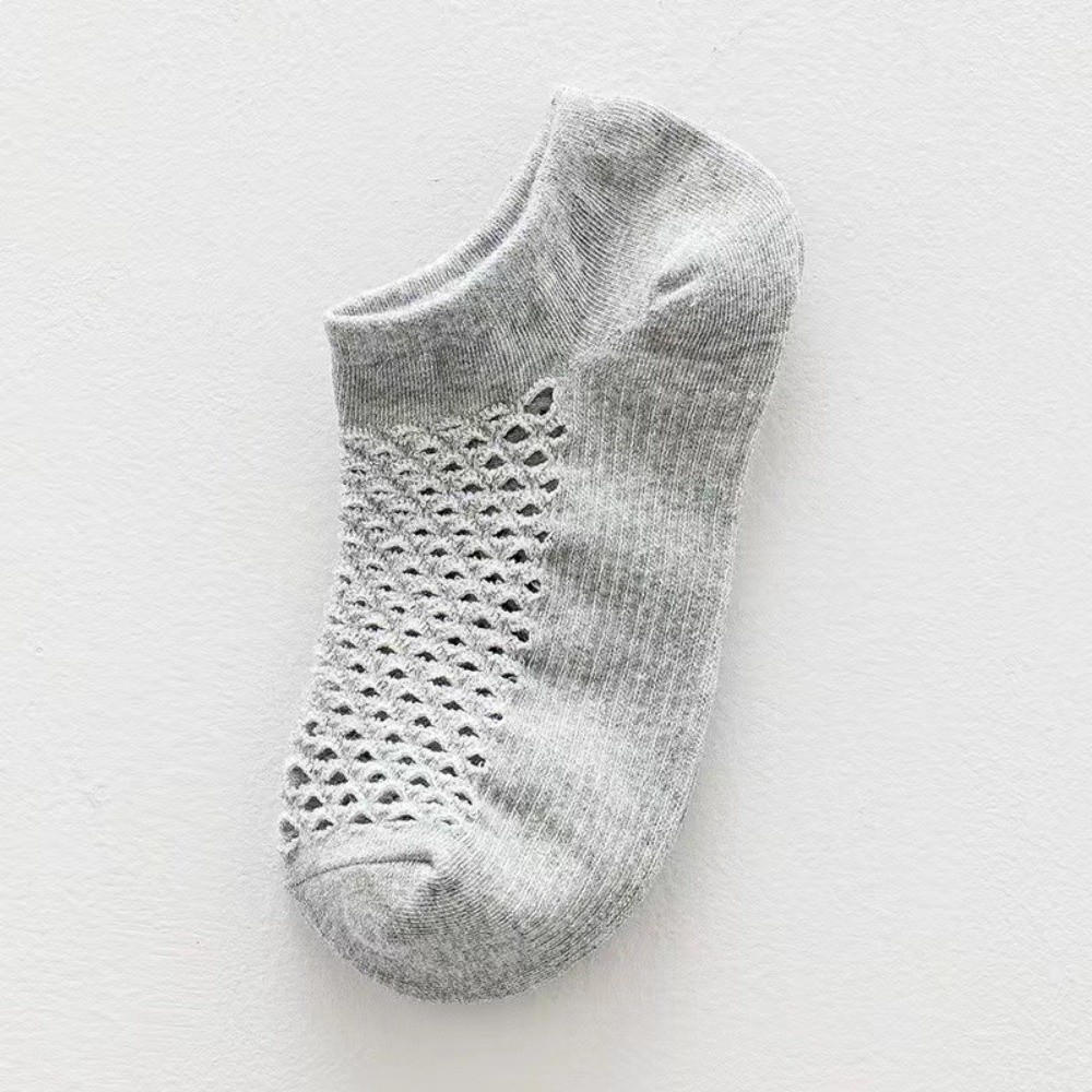 패션 할로우 디자인 남성용 얇은 단색 숏 홀 양말 로우 - Ankle Sock Low Cut 리뷰 및 가격